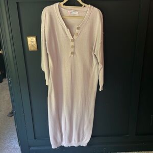 Long sleeve knit maxi Free People dress
